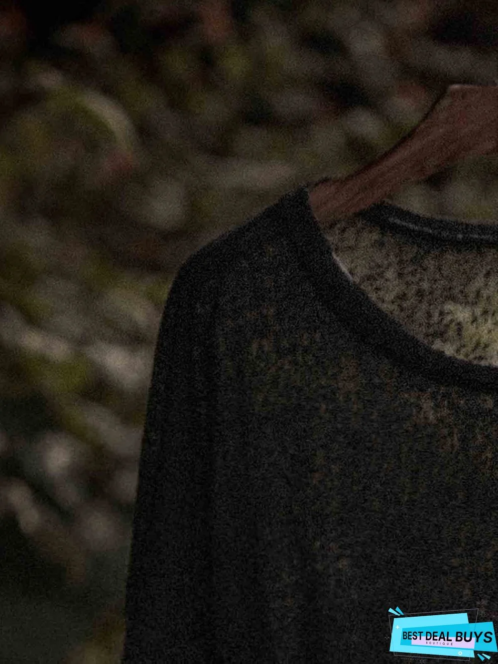 Woman Asymmetric Long Sleeve Casual Plain Casual Top