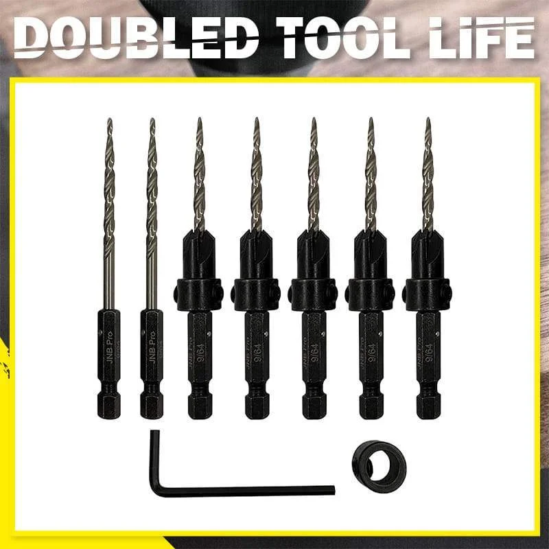 Wood Countersink Drill Bit Set