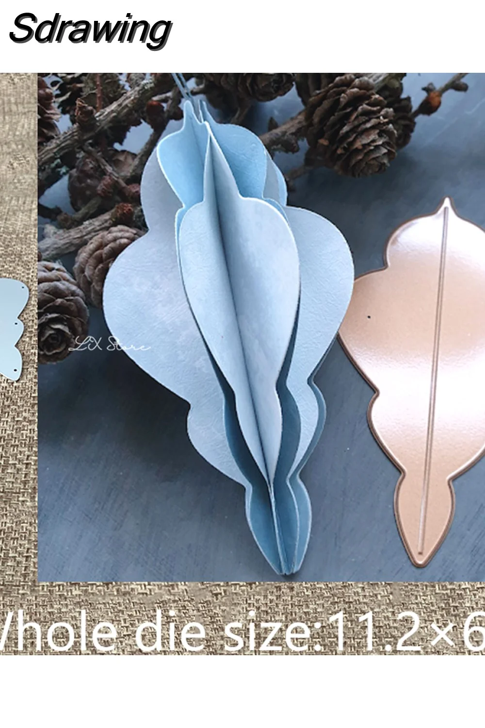 Sdrawing Sdrawing Craft Metal Cutting Dies stencil mold 8 kinds of flower pendant scrapbook Album Paper Card Craft Embossing die cuts 1127-0