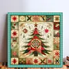 Stitching Christmas Tree-14CT Stamped Cross Stitch 40*40cm/15.75*15.75in tapestrymarket