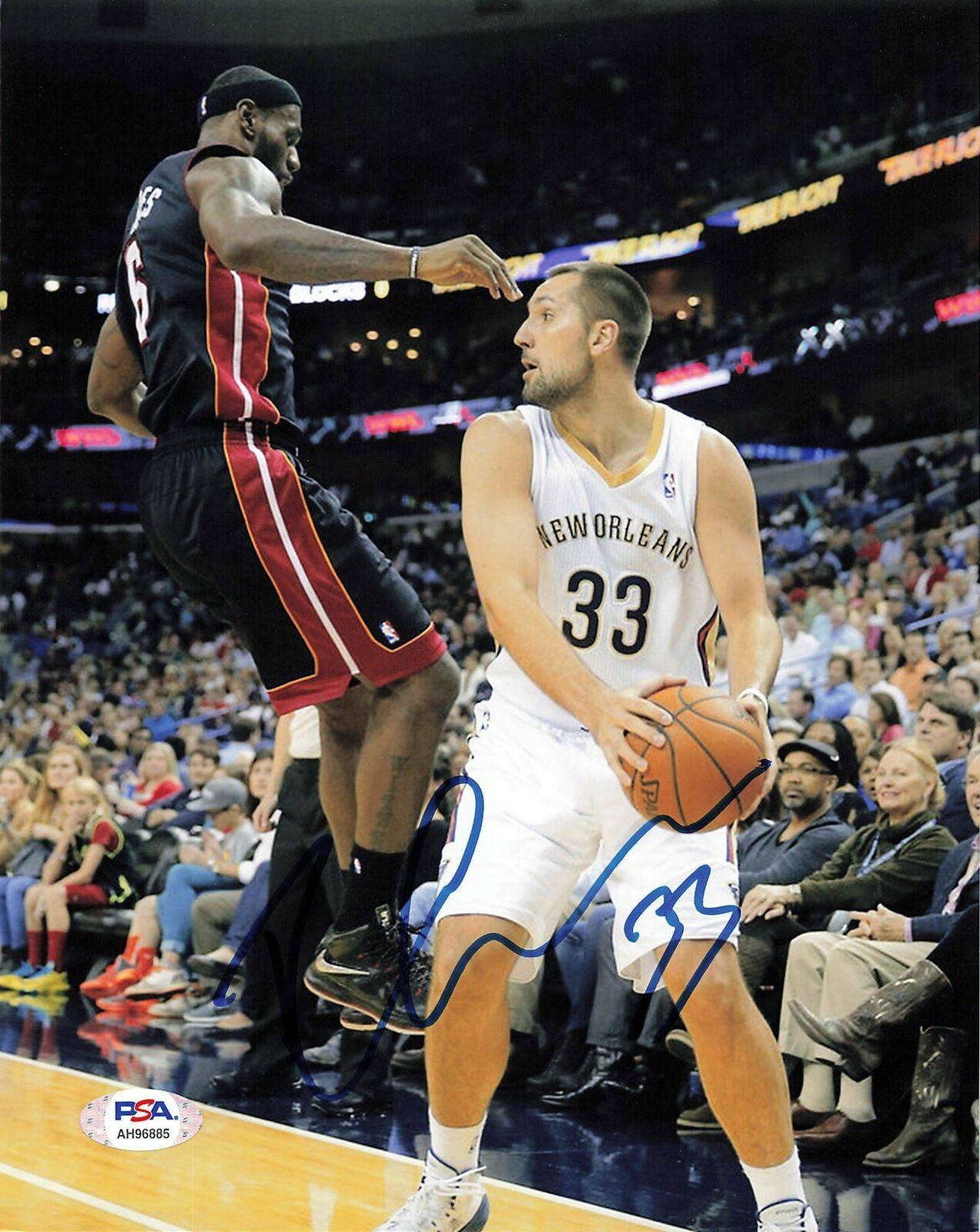 Ryan Anderson signed 8x10 Photo Poster painting PSA/DNA New Orleans Pelicans Autographed