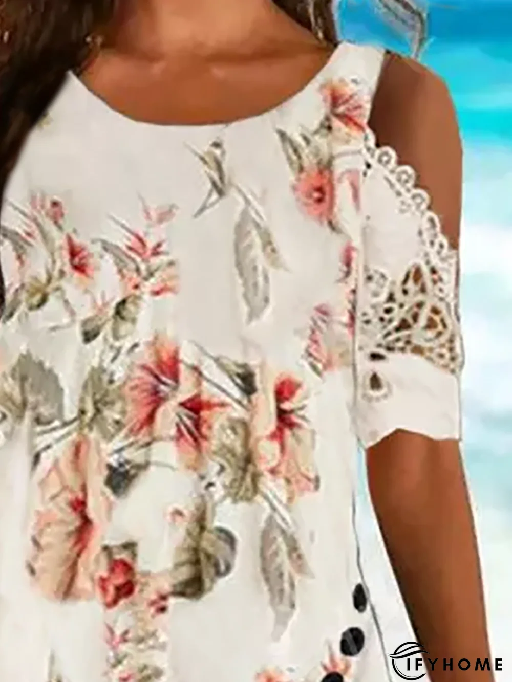 Short Sleeve Floral T-shirt | IFYHOME