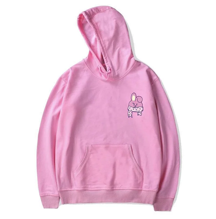 Bt21 best sale pink hoodie