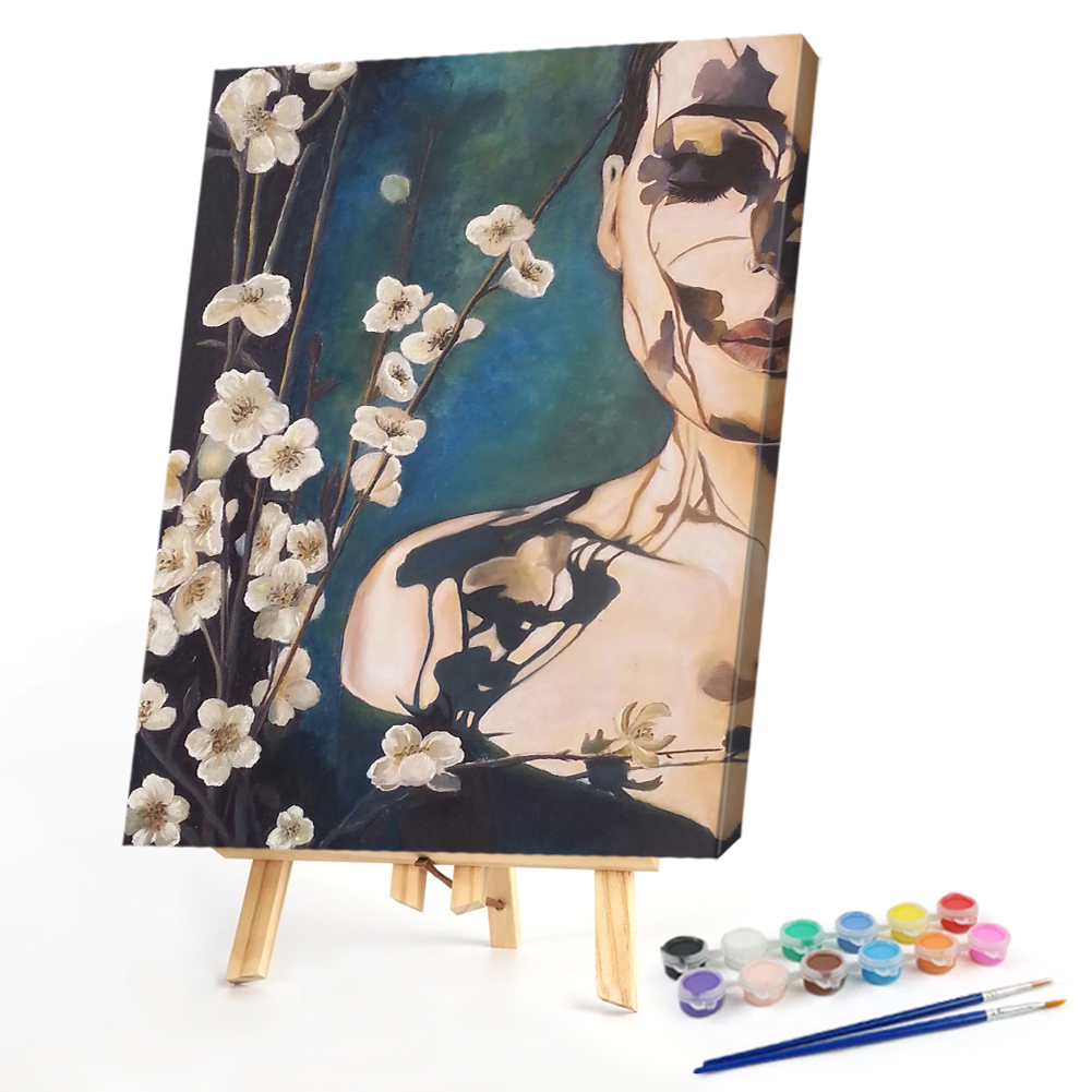 

40*50CM - Paint By Numbers - Woman, 501 Original