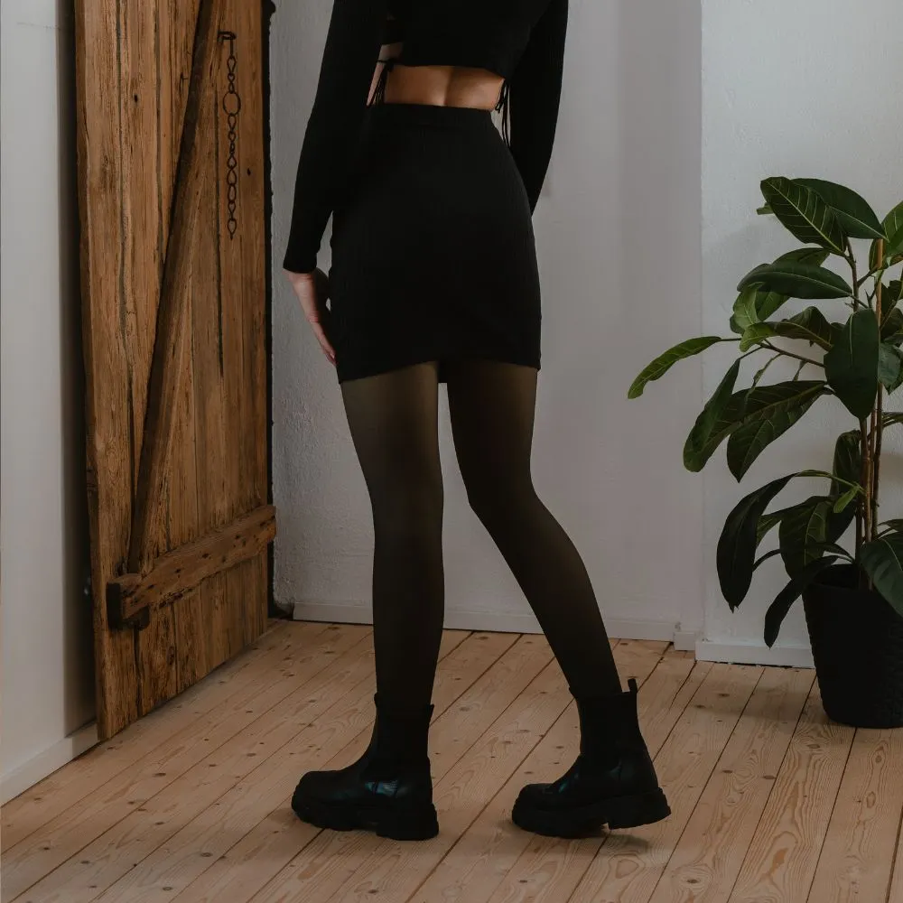 Cozy Cloudy Tights - Light Shade