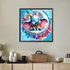 Diamond Painting -DIY Round Drill Cartoon Elephant