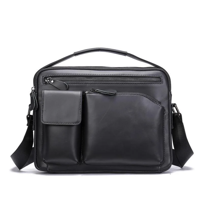 Mens Durable Business Casual Travel Messengers Bags Vintage Case