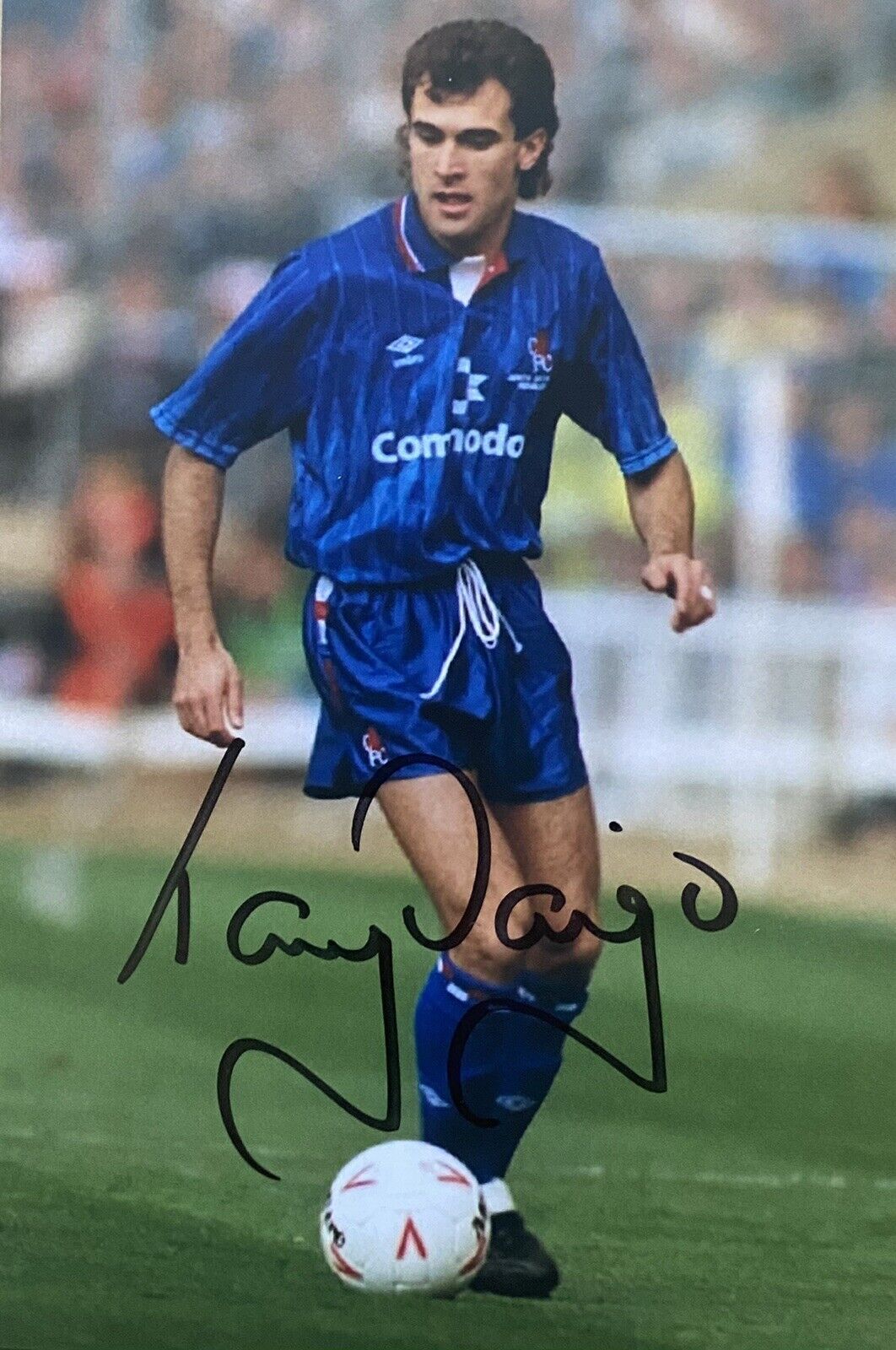 Tony Dorigo Genuine Hand Signed Chelsea 6X4 Photo Poster painting 2