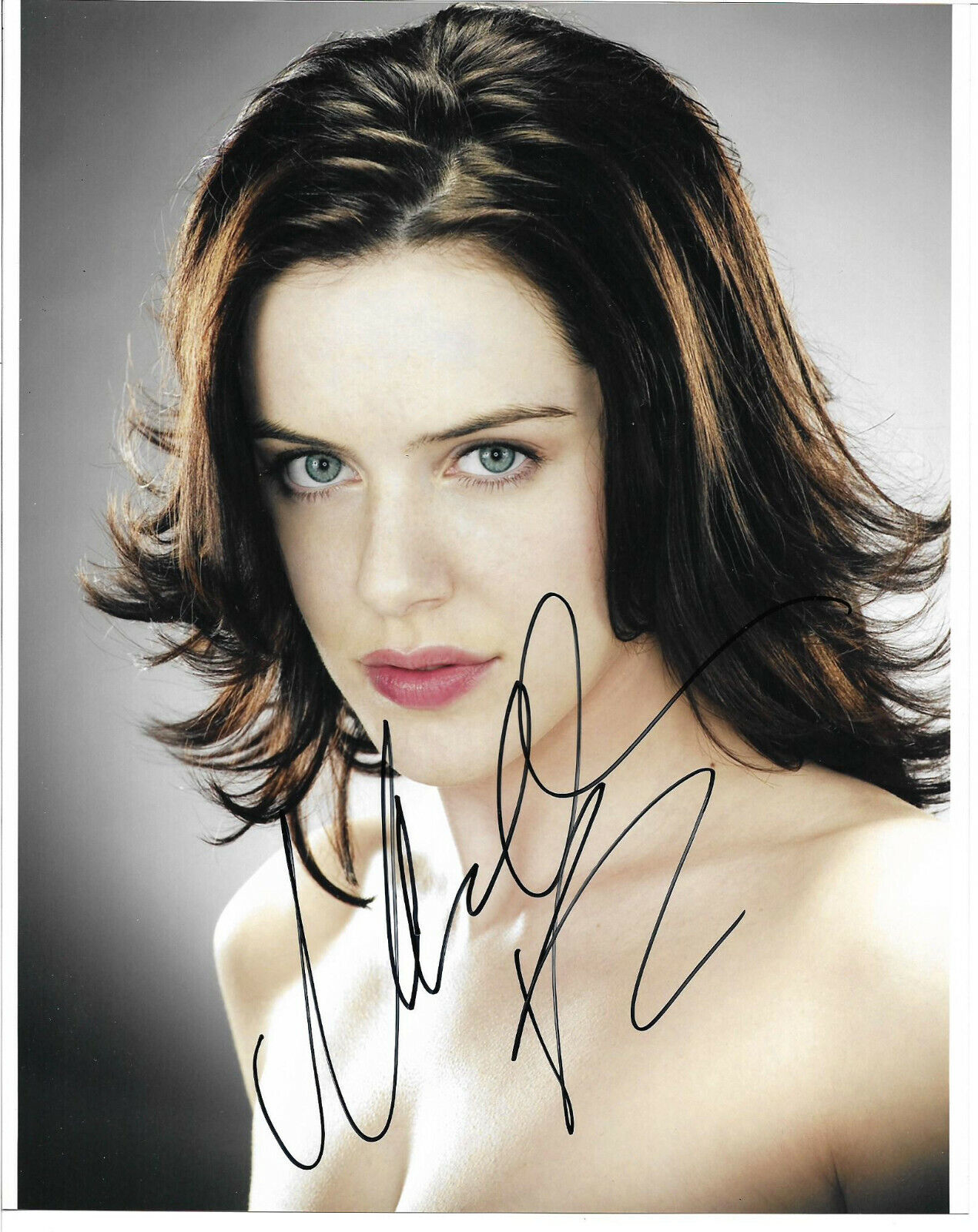 Michelle Ryan Authentic Signed 8x10 Photo Poster painting Autographed, Bionic Woman