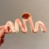 8PCS Large Tie-dye Waving Hair Claws