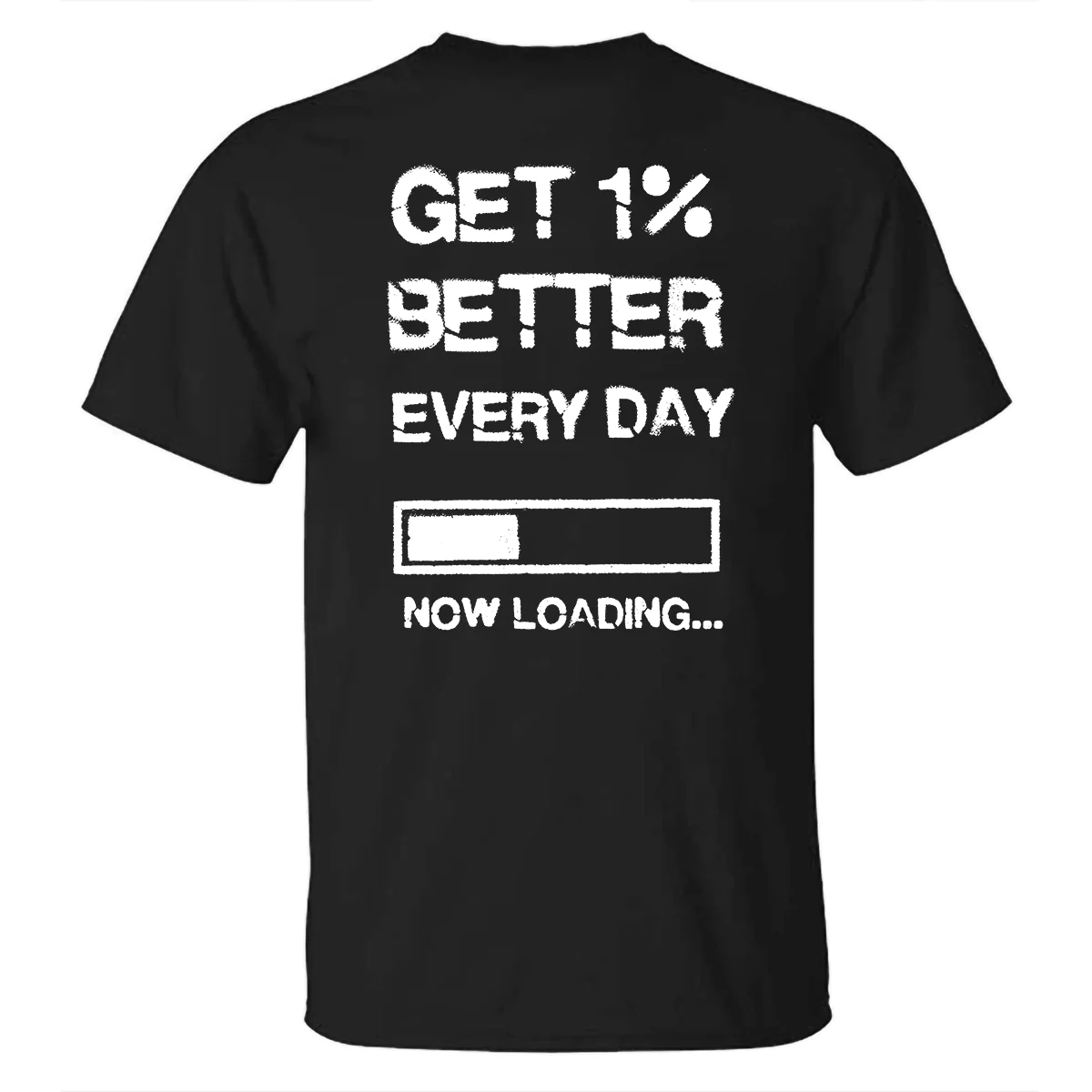 Get 1% Better Every Day Printed T-shirt