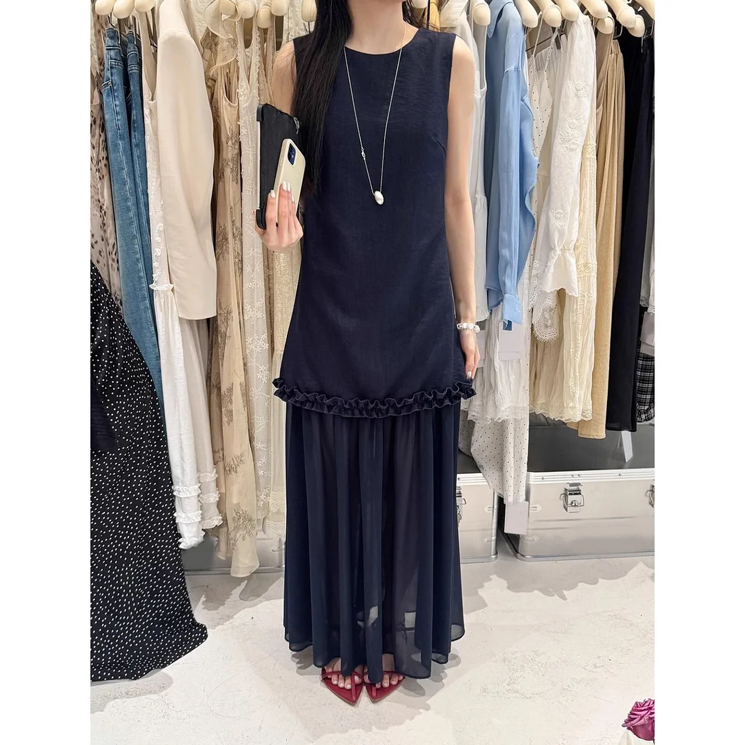 Sdrawing Sdrawing Winter New Fashion Casual Super Fire Age Reduction Ribs Simple Collar Pink Cotton Vest Woman