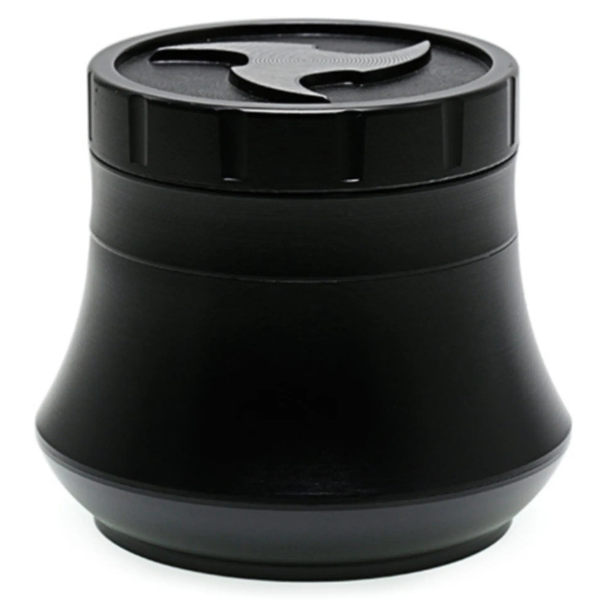 78MM Zinc Alloy Vase Shape With Drawing Grinder-Black Color