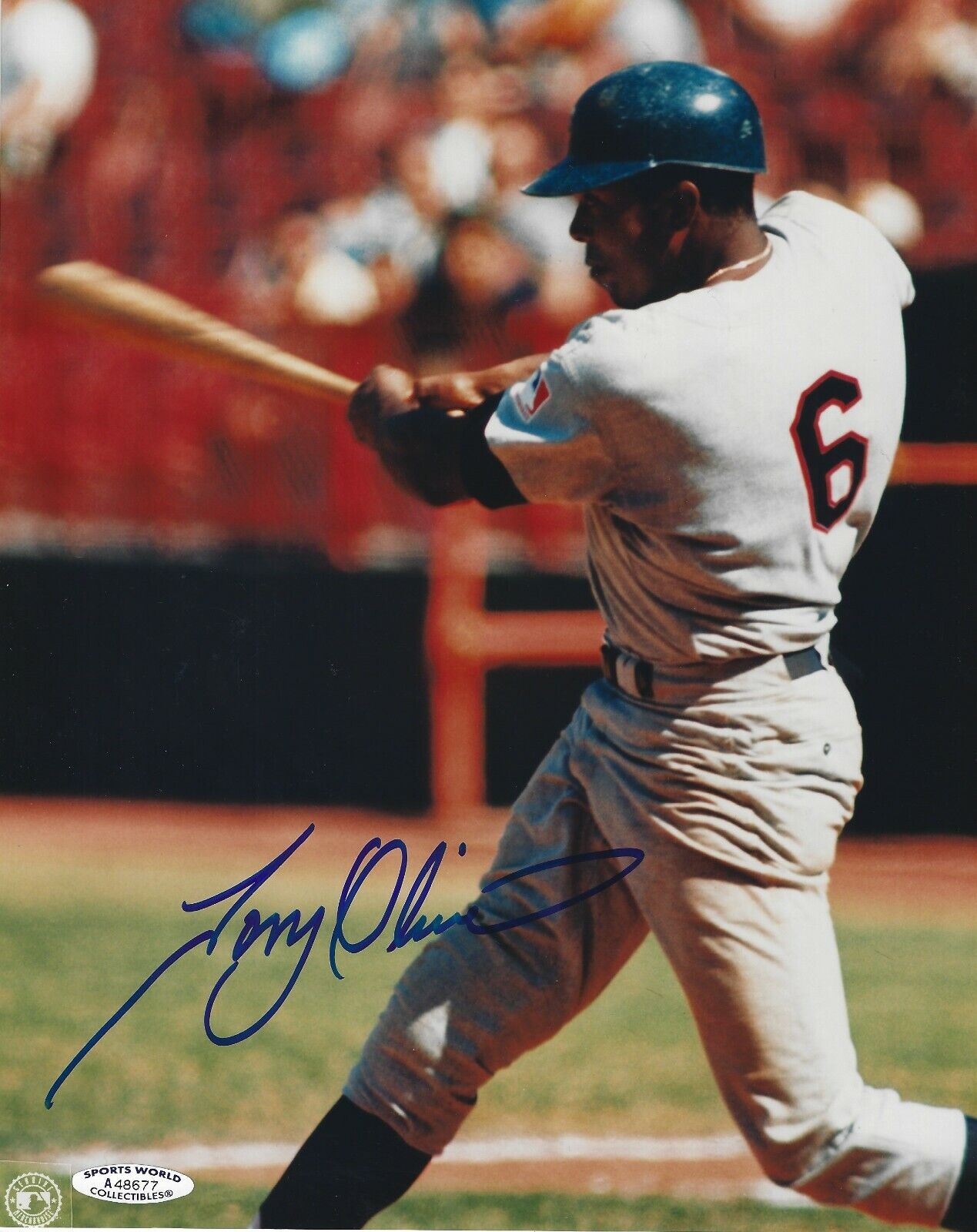 Signed 8x10 TONY OLIVA Minnesota Twins Autographed Photo Poster painting - COA