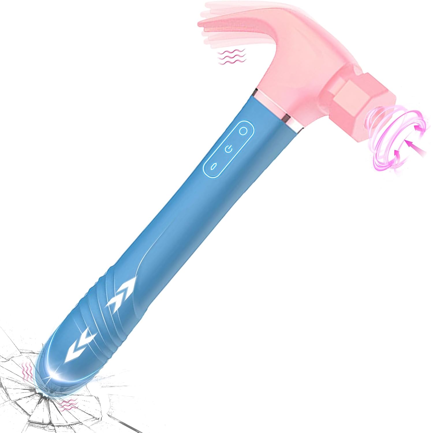 Pearl Hamma Telescopic Gun Machine Av Vibration Massage, Health Care Products - Rose Toy