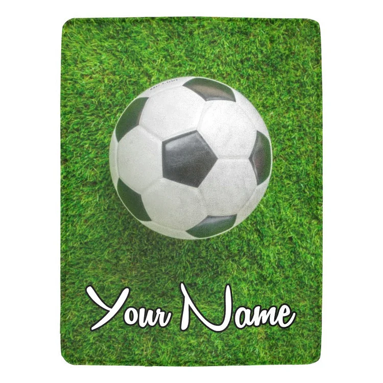 Personalized Soccer Blanket For Comfort & Unique|BKKid308