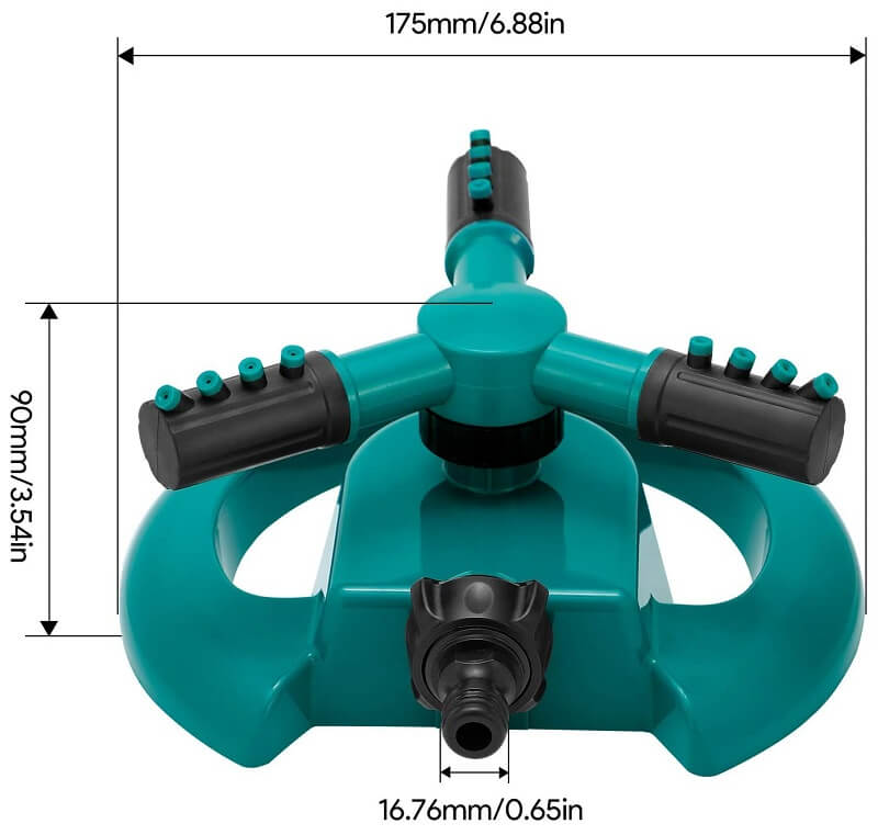 Enjoy low-maintenance gardening with the Mizuyari™ 360 Degree Lawn Garden Water Sprinkler Irrigation System. Mizuyari™ is cost-effective and energy-efficient because it can irrigate multiple plants at once.
