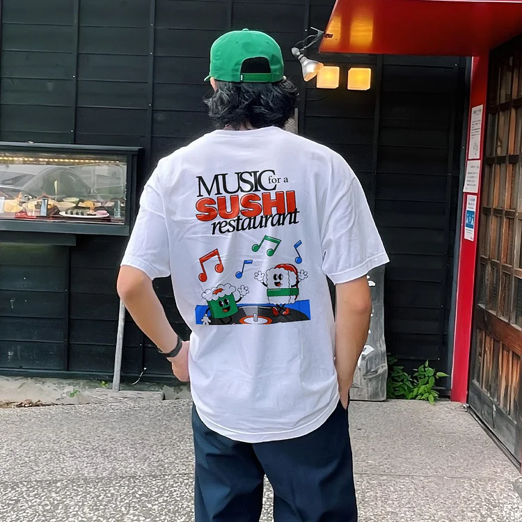Music For A Sushi Restaurant T-shirt
