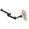 Rechargeable Car Cooling Fan 3 Speeds and 300 Degree Adjustable Vehicle Rear Headrest Fan for Sedan SUV RV Pickup Truck Van