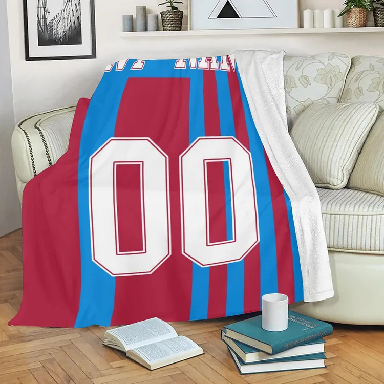 Personalized Soccer Blanket for Comfort & Unique| BKKid126