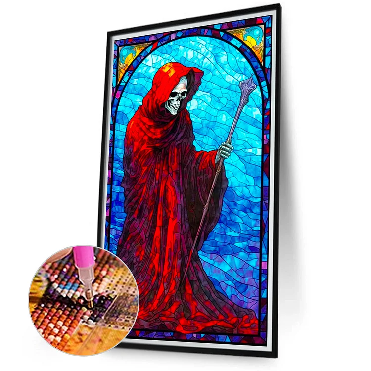 Demon Slayer Diamond Art Painting Kits for Adults - Anime Round Full Drill  Diamond Dots Paintings for