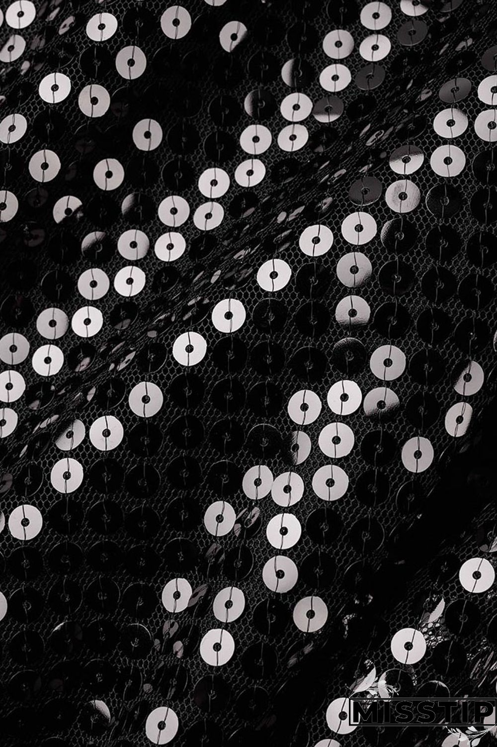 Black Street Solid Sequins Patchwork O Neck T-shirt Dress Dresses