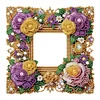 Acrylic Special Shape Flower Diamond Painting Picture Frame Kit