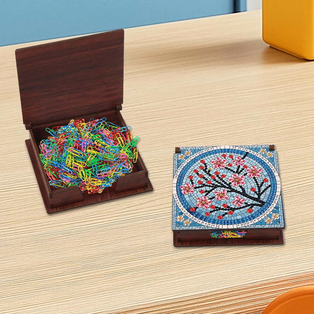 DIY Flower Diamond Painting Note Box Paper 160 Sheets of Paper for DIY Art Craft