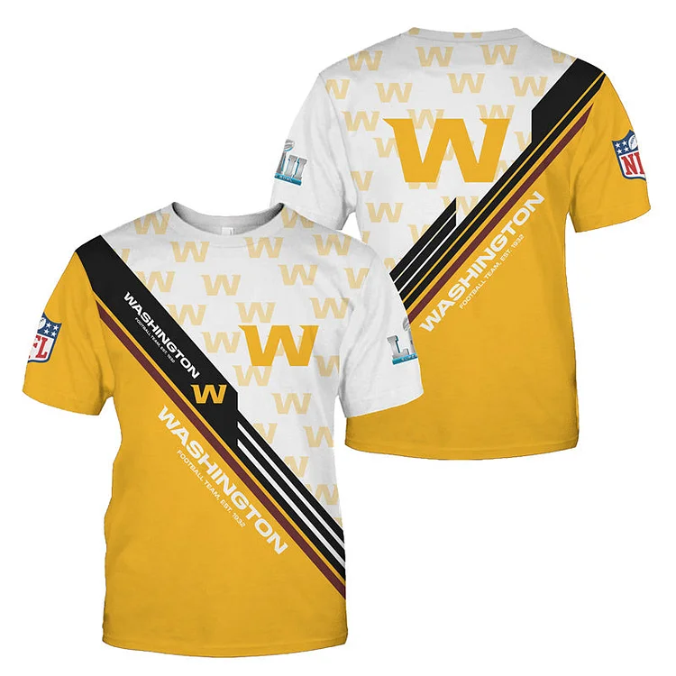 Washington Commanders All Over Print T-Shirt