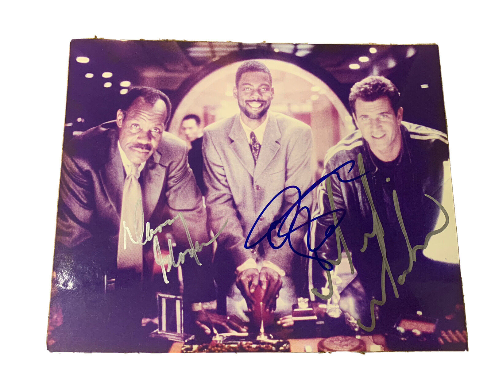 Leathal Weapon 4 Cast Signed Autographed 8x10 Photo Poster painting Mel Gibson +2 Guaranteed