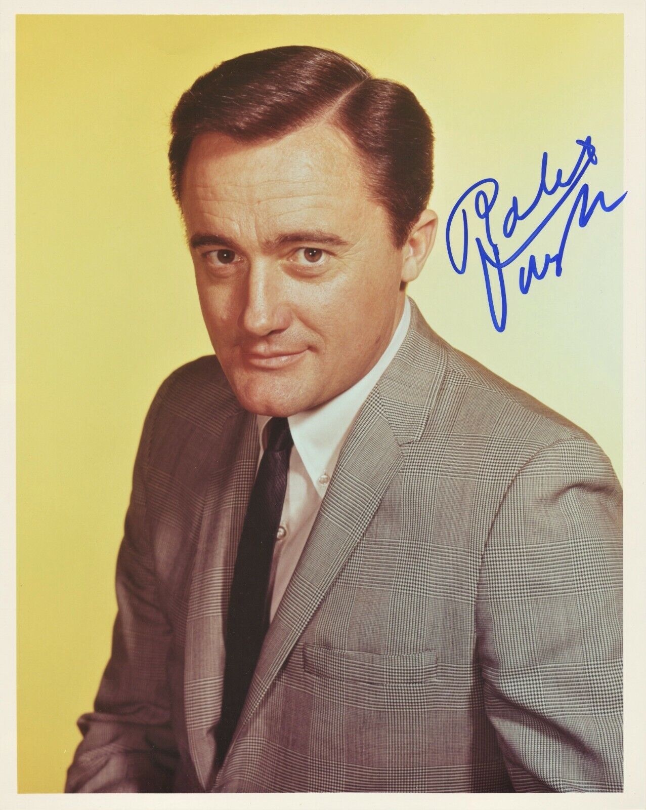 ROBERT VAUGHN In-person Signed Photo Poster painting