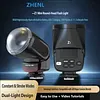 Z1 Mini Round-Head Flash: Universal Mount, Adjustable Angle, Non-Obstructive Design