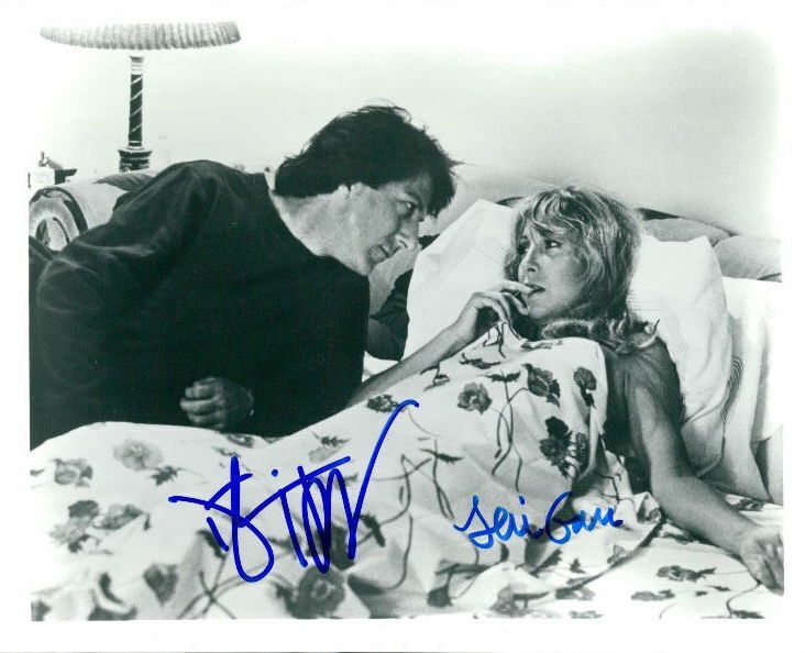 Tootsie (Dustin Hoffman & Teri Garr) signed 8x10 Photo Poster painting In-person