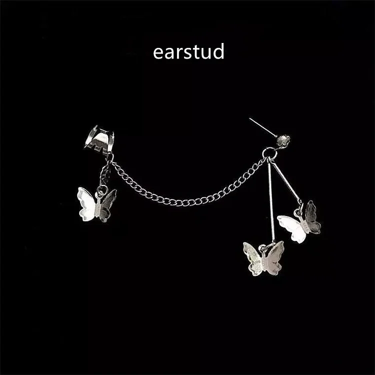 Butterfly Chain Earrings