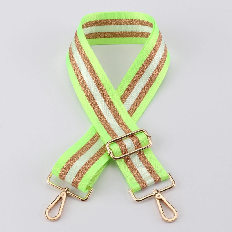 Polyester Stripe Bag Strap