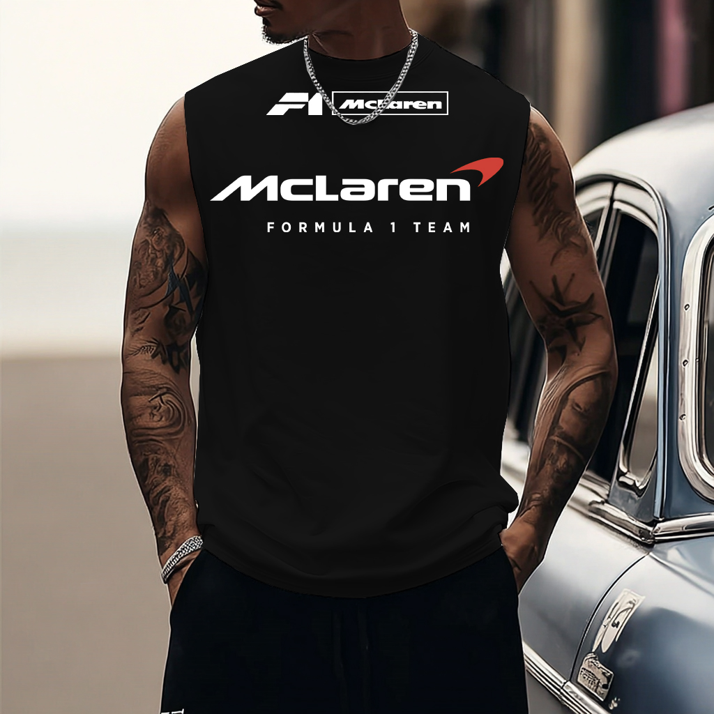 Men's Racing Team Graphic Tank Top / TECHWEAR CLUB / Techwear
