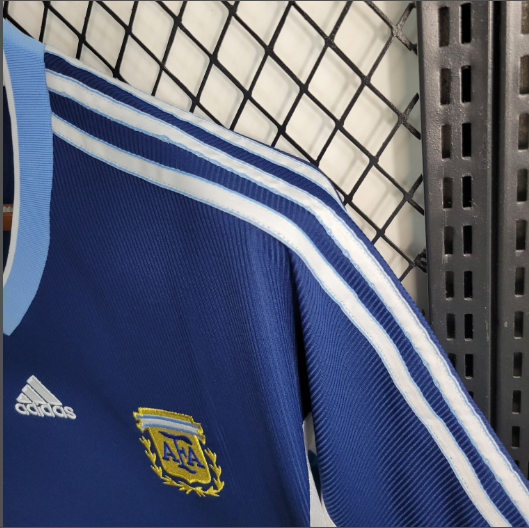 Retro 1998 Argentina away Men's Football T-Shirt