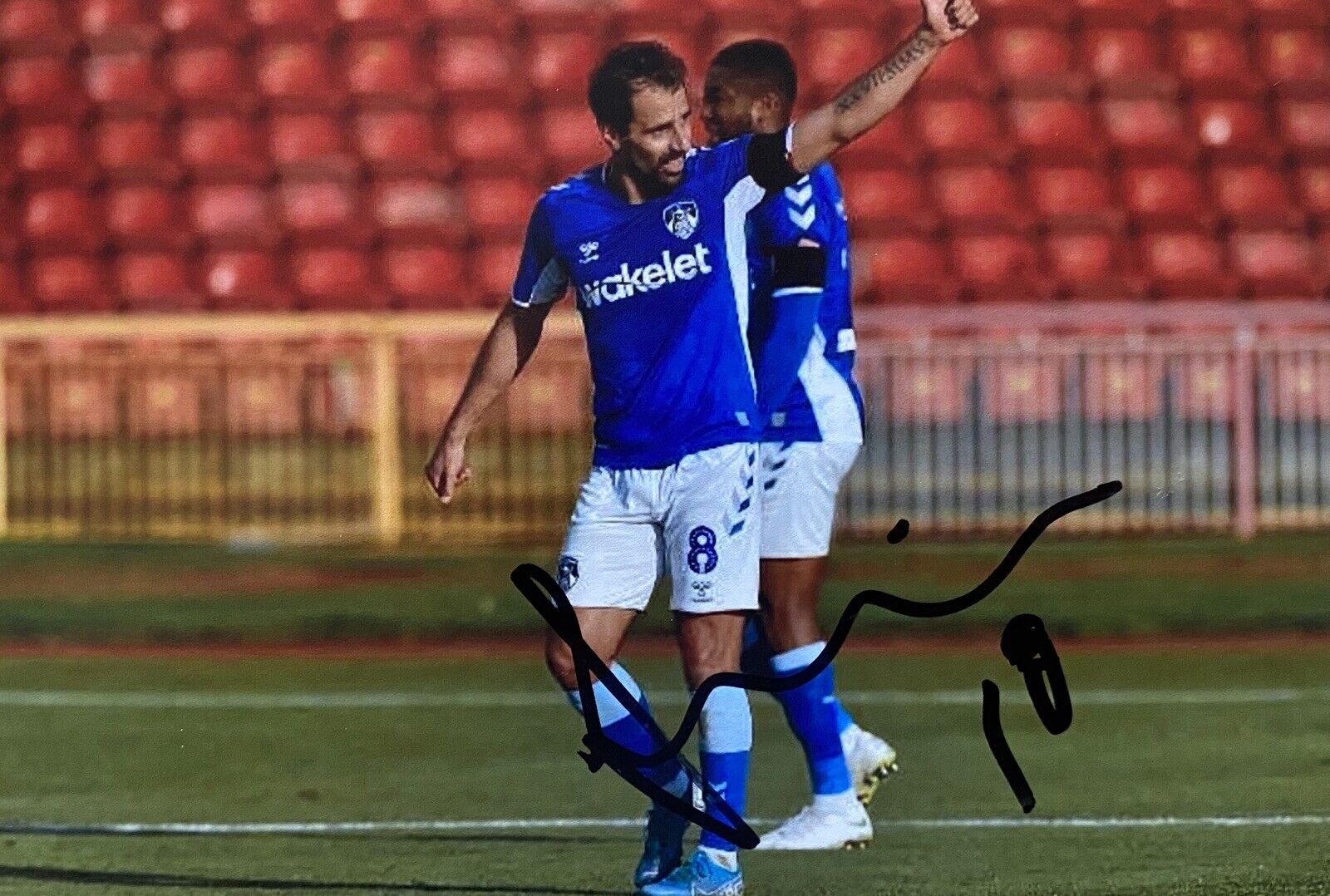 Filipe Morais Genuine Hand Signed Oldham Athletic 6X4 Photo Poster painting