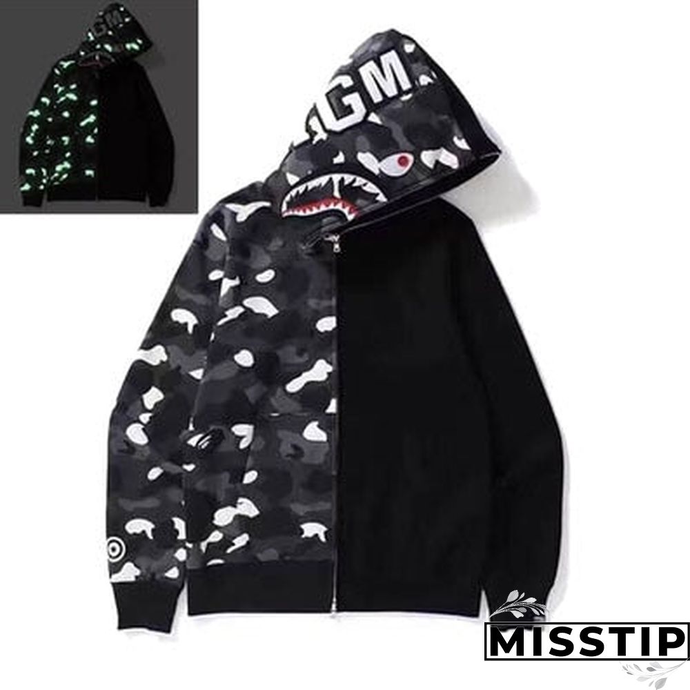 Jessic Camouflage Classic Sweater Thin Zipper Hoodie Couple Sweater Zip Hoodie Women Jacket Coat New