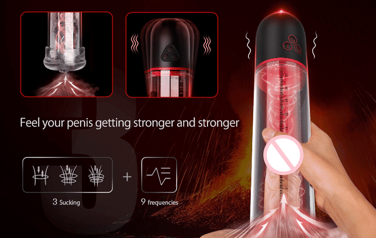 Full Automatic Intelligent Suction Vacuum Male Masturbator Cup