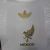 Joyfball 2025 Player Version Mexico National White Long sleeved Football Shirt 1:1 Thai Quality（The player version jersey is a bit tight, please pay attention to the size selection）