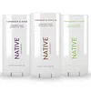 Unisex Native Deodorant Aluminum-Free Long Protection Workouts Natural Deodorant Packs