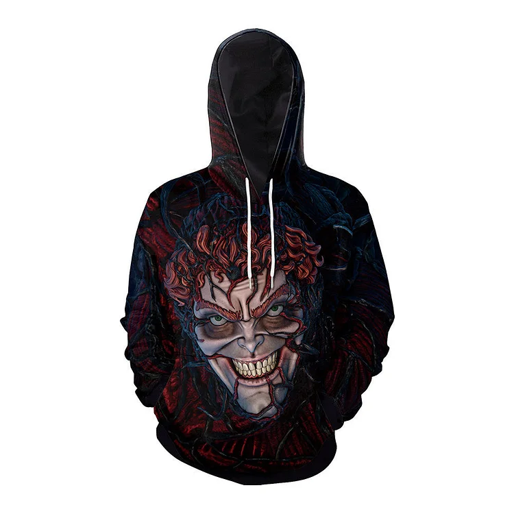 Halloween Night Unisex Horror Movie Character Hoodie-elleschic