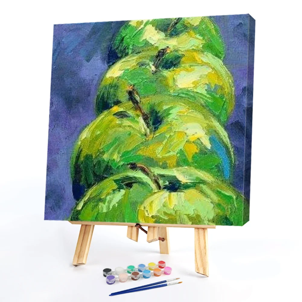 Green Apple - Paint By Numbers(40*40CM)
