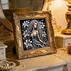 Special Shape Rhinestone Diamond Painting Kit Partial(Night Lily Beauty)