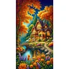 Diamond Painting - Full Round Drill - Autumn Scenery(Canvas|40*70cm)