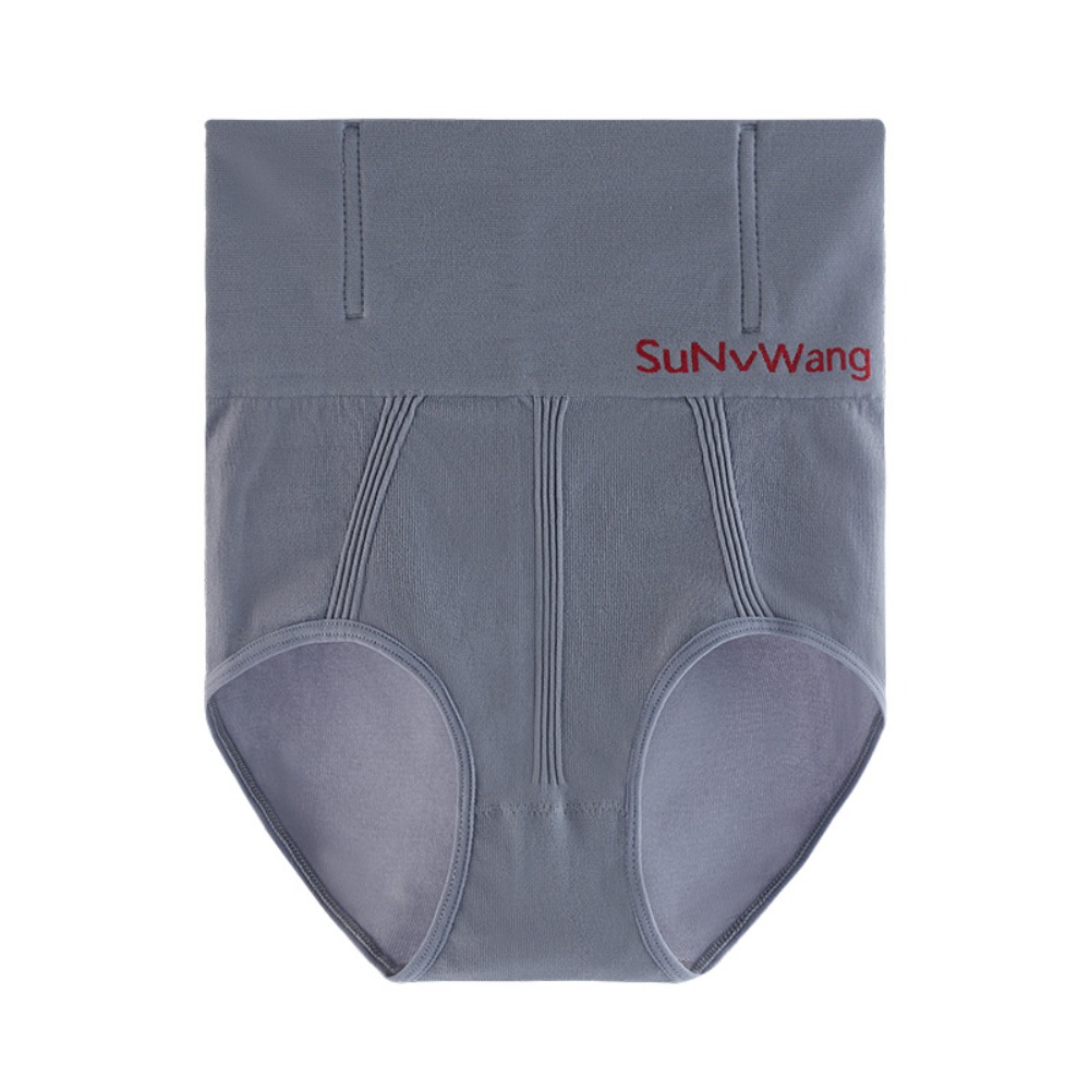 Aiyuzuo Letter Hip Lift Shaper Briefs Postpartum Underpants Buttock Lifter High Waist Panties Patchwork Cotton Crotch