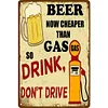 (Multi Style)Beer Bar Cafe - Metal Tin Signs(8*12Inch/12*16Inch) - Bar