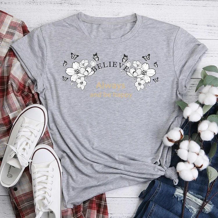 Follow dreams and be happy  T-Shirt Tee-05188-Annaletters