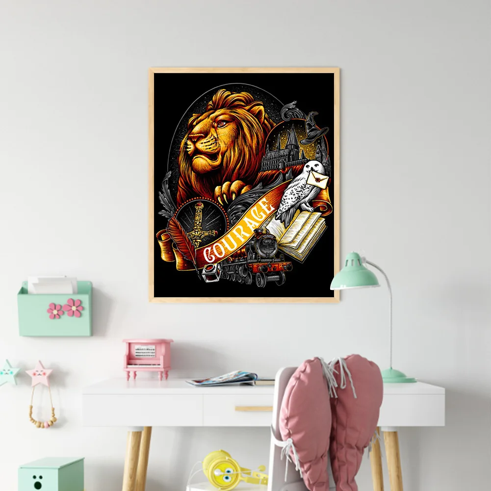 Full Printed Cross Stitch 11CT - Harry Potter(40*50cm)